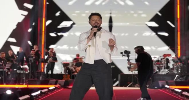 Erzurum’da Murat Boz şarkıları yankılandı