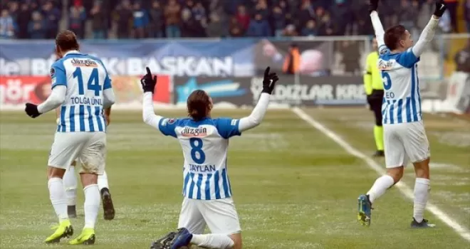 Erzurumspor ikinci yarıdan umutlu