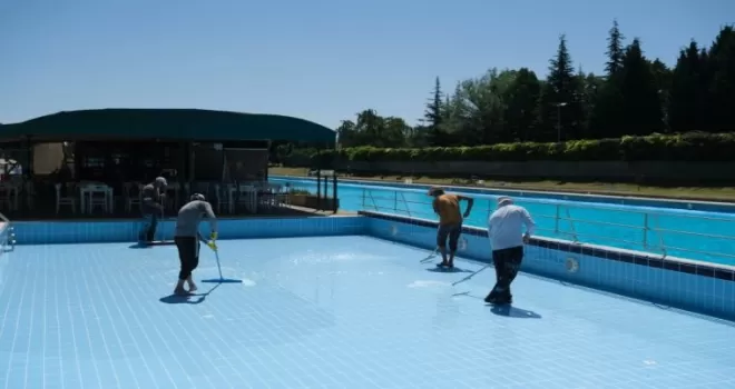 Eskişehir Kentpark plajında geri sayım