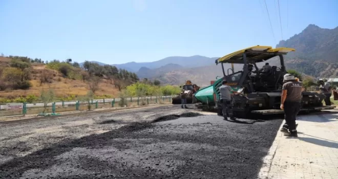 Eskişehir Sarıcakaya’da yol konforu artıyor
