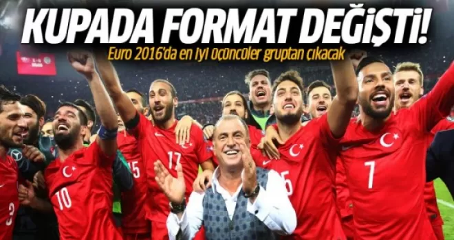 Euro 2016'da grup üçüncüsü gruptan çıkacak!