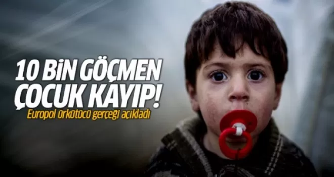 Europol: Avrupa'da 10 bin göçmen çocuk kayıp