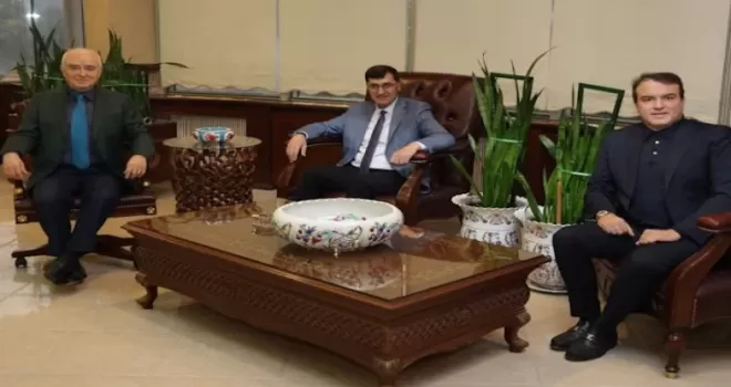 Eyüp Kahveci’den İsmet Güral’a ziyaret