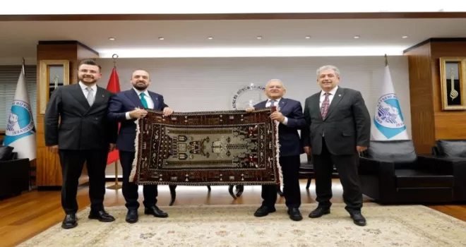 Faruk Acar’dan Başkan Büyükkılıç’a ziyaret