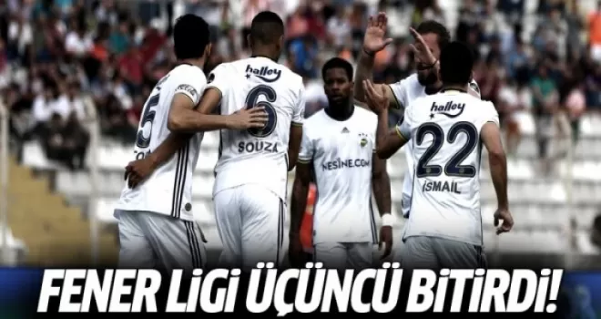 Fenerbahçe ligi üçüncü bitirdi