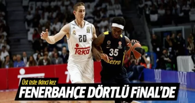 Fenerbahçe Real Madrid'i 75-63 yenerek dörtlü finale kaldı!