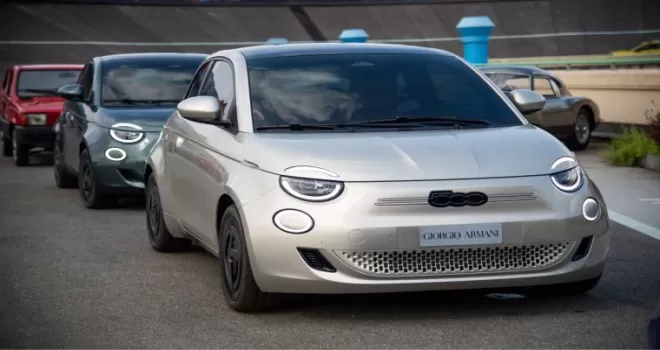 FIAT ve Giorgio Armani’den etkileyici iş birliği:  FIAT 500e Giorgio Armani