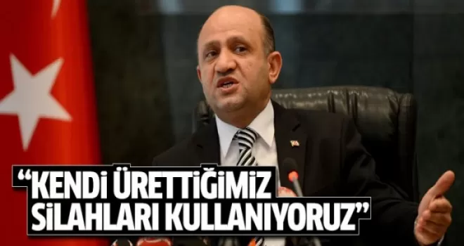Fikri Işık: Kendi ürettiğimiz silahları kullanıyoruz