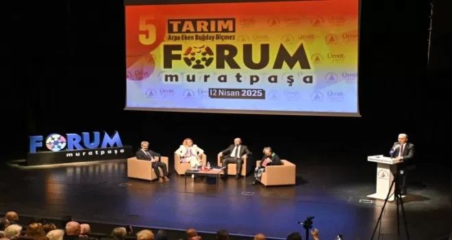 Forum Muratpaşa’da tarımın yol haritası belirlendi