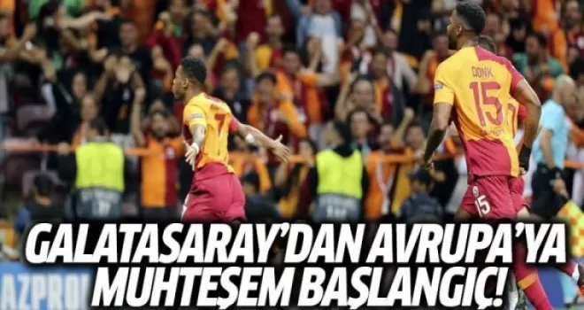 Galatasaray-L.Moskova maçı golleri ve geniş özeti