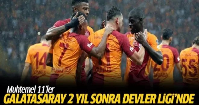 Galatasaray-L.Moskova Maçı Muhtemel 11'leri