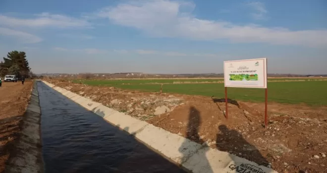 Gaziantep’te ’Cansuyum’ projesi hızla ilerliyor