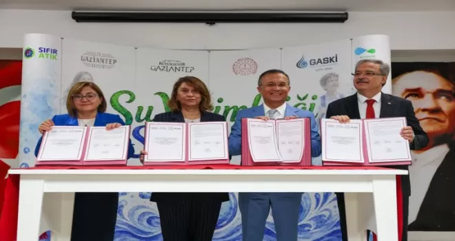 Gaziantep’te öğrenciler için “Su Verimliliği“ seferberliği