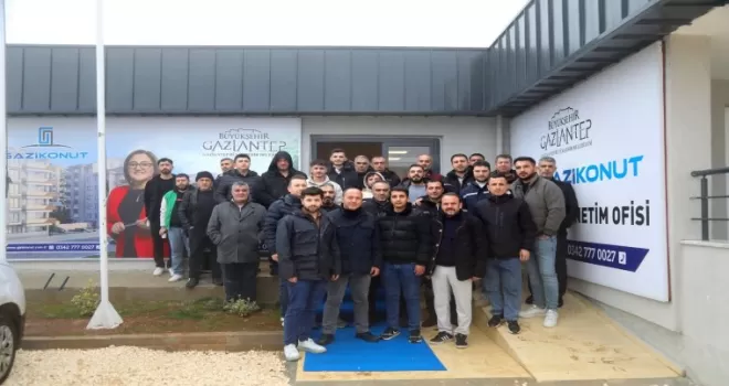 Gaziantep’te OSB çalışanlarına Gazi Konut için yerinde tanıtım