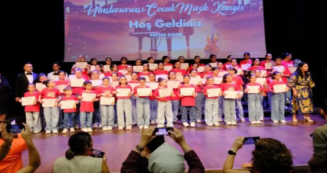 Gaziantep’te uluslararası çocuk kampı sona erdi