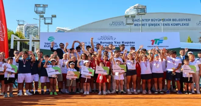 Gaziantep’ten Avrupa’ya tenis başarısı
