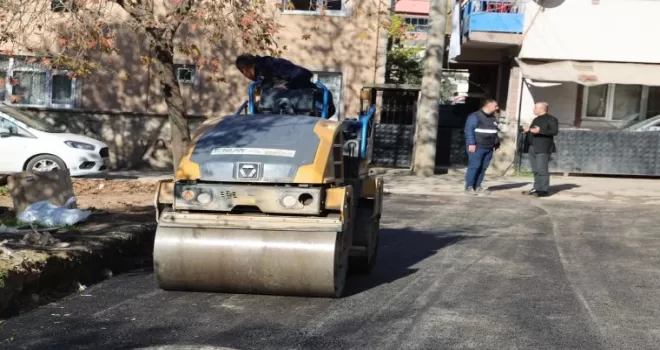 Gebze’de 90 sokakta yol çalışması