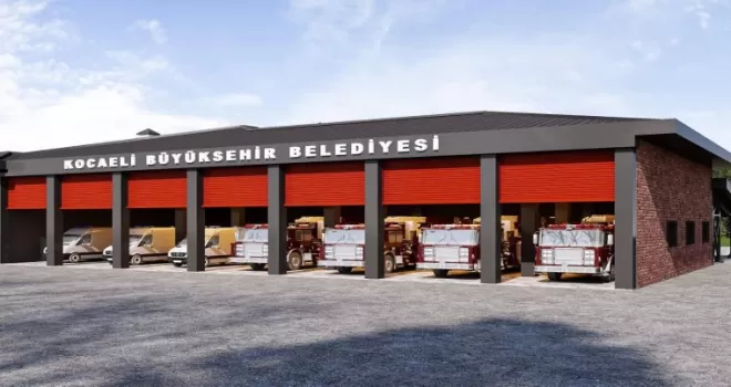 Gebze İtfaiyesi’nin yeni hizmet binası bölgeye güç katacak
