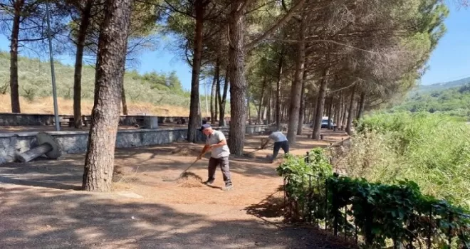 Gemlik Kurtul Piknik Alanı’nda kapsamlı temizlik