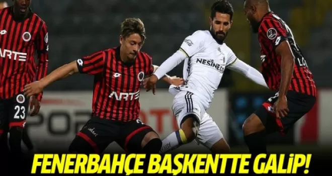 Gençlerbirliği Fenerbahçe maçı golleri ve geniş özeti