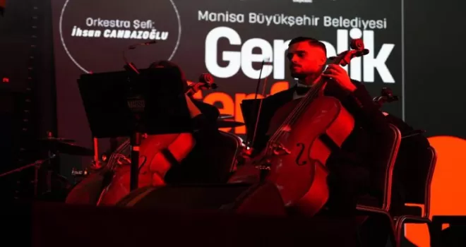 Gençlik Senfoni Orkestrası Manisa’da ilk konserini verdi