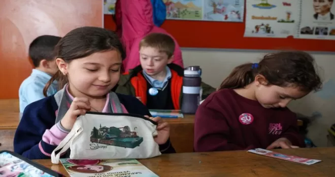Geyve’de minikler ’su müfettişi’ oldu
