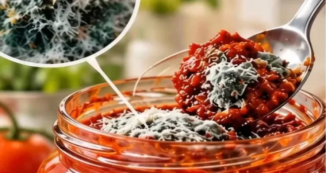 Gıda ve Kontrol Genel Müdürlüğü uyardı: Küflü salçayı tüketmeyin!