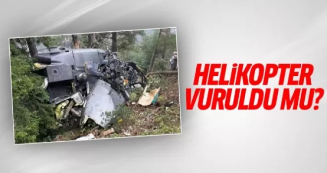 Giresun'daki helikopter düştü mü, düşürüldü mü?