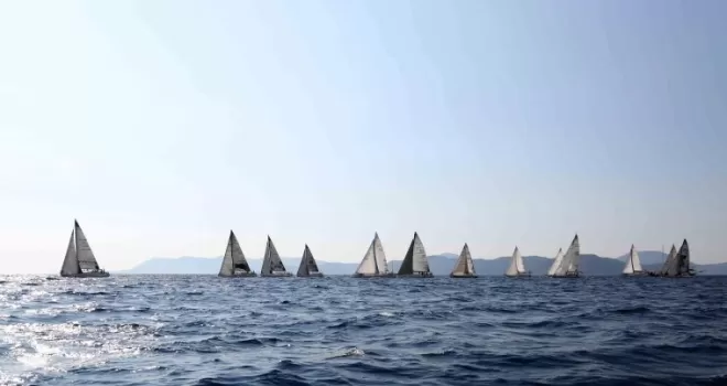 Göcek’in mavi sularında ’dostluk’ kazandı