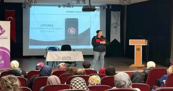 Gölcüklü kadınlara “En İyi Narkotik Polisi: Anne“ semineri