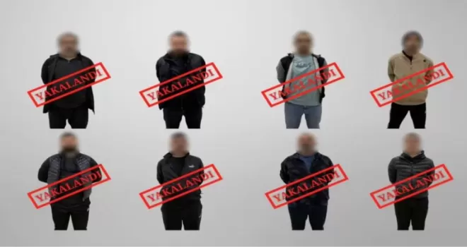 Gürcistan’da yakalanan 8 firari Türkiye’ye iade edildi
