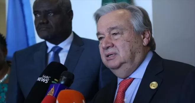 Guterres mültecilere kapılarını kapatanlara Afrika'yı hatırlattı