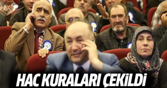 Hacı adayları belirlendi