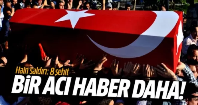 Hakkari'de çatışma: 8 şehit
