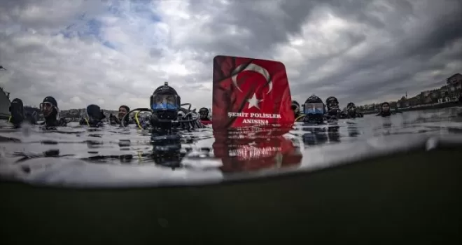 Haliç'te 'Vatan Dalışı'