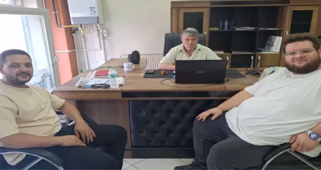 Halil Can Uvacıklı ve Alpcan Demir’den İGFA’ya ziyaret 