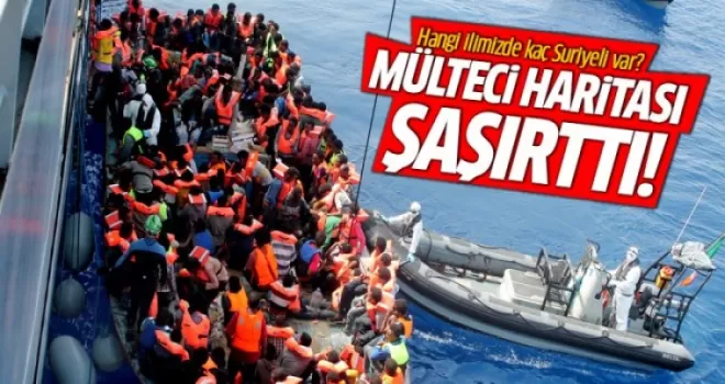 Hangi ilimizde kaç Suriyeli var?