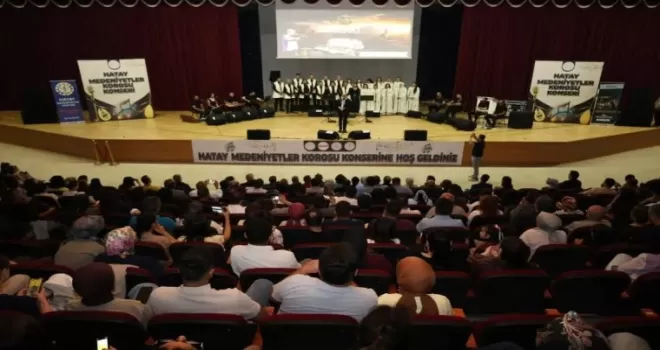 Hatay Medeniyetler Korosu Ağrı’da kardeşliğin sesi oldu