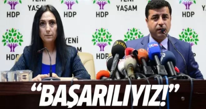 HDP'den sonuçlar sonrası ilk açıklama