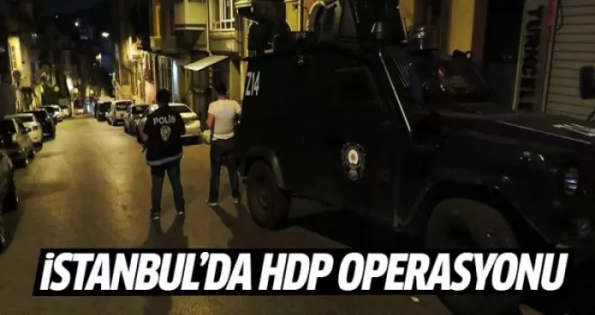 HDP İstanbul İl Başkanlığı'na operasyon!