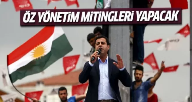 HDP öz yönetim mitinglerine hazırlanıyor