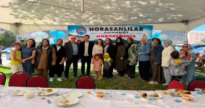 Horasanlılar Derneği’nden bereket ve kardeşlik buluşması
