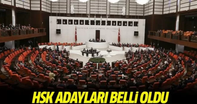 HSK adayları belli oldu