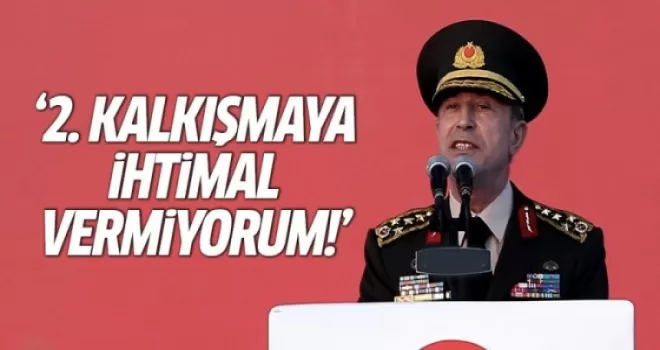 Hulusi Akar'dan ikinci darbe yorumu