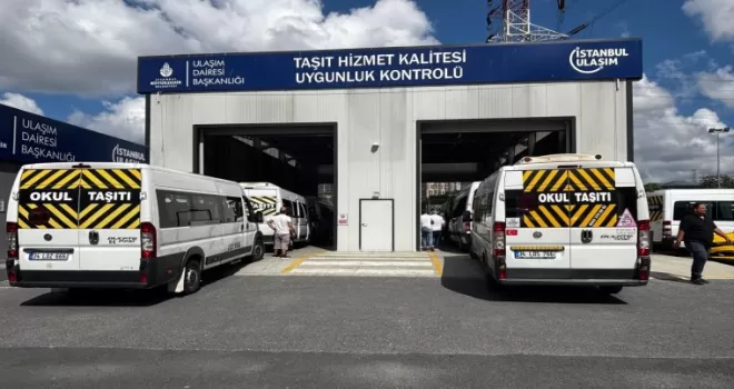İBB okul servislerini TAHKUK kapsamında denetliyor