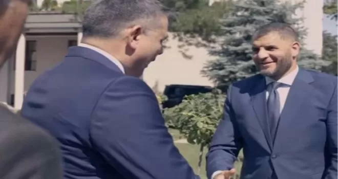 İçişleri Bakanı Mustafa Çiftçi, Libyalı mevkidaşını ağırladı