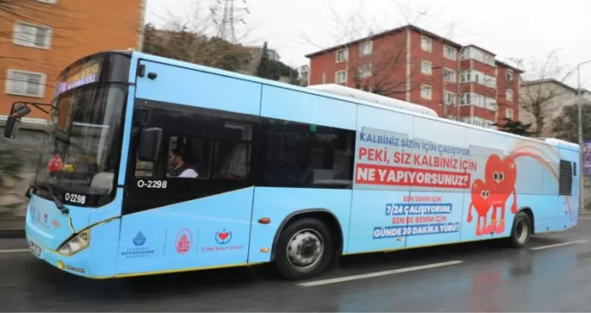 İETT’den kalp sağlığı farkındalık çalışması