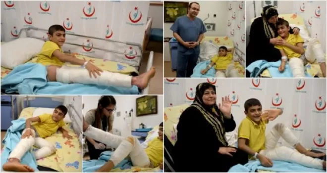İki bacağı olmayan kediyi hayata bağladı