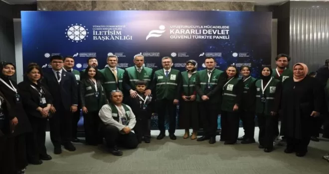 İletişim’den uyuşturucuyla mücadelede ’Kararlı Devlet, Güvenli Türkiye’ paneli