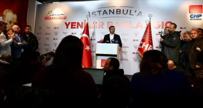 İmamoğlu: İstanbul’a hizmete başlamak istiyoruz